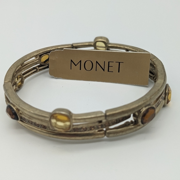 Monet vintage stretch bracelet. - Picture 6 of 10